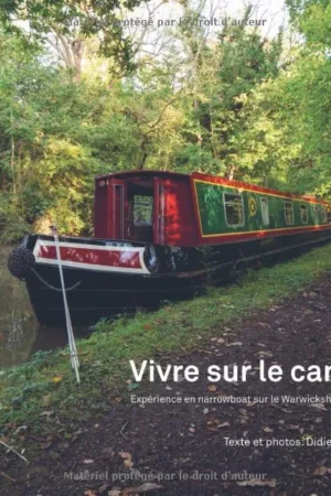 Couverture du livre "Vivre sur le canal"
